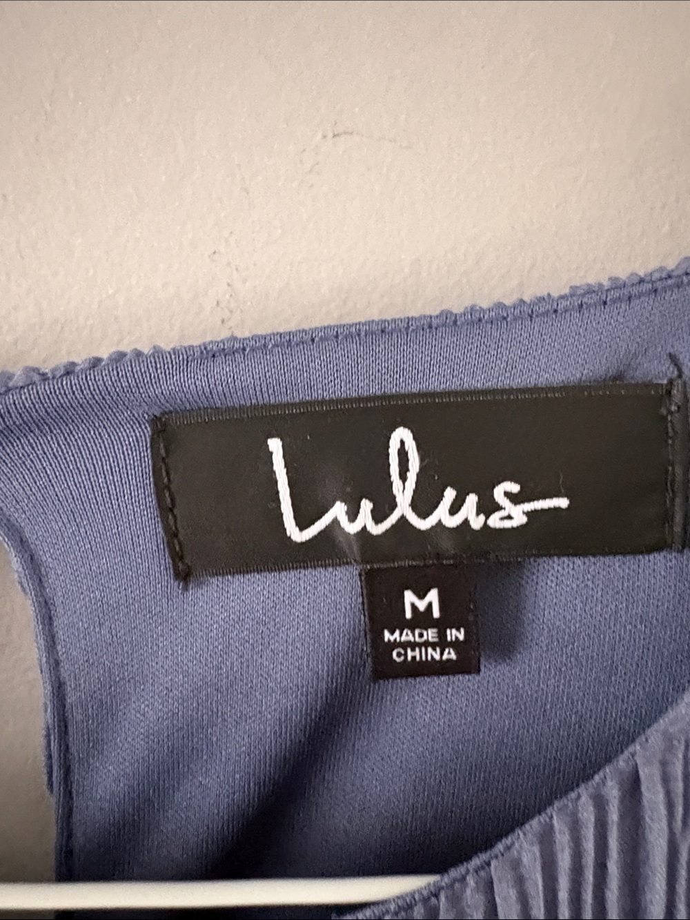 Lulu's Blue Tiered Ruffle Long-Sleeve Dress - Picture 6 of 11